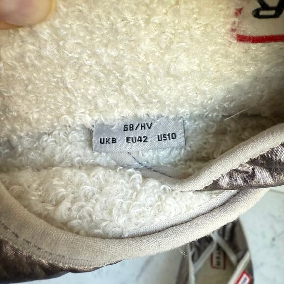 Hunter Insulated Quilted Slip-On Shoes Metallic Bronze – Women’s 10 - Picture 9 of 9